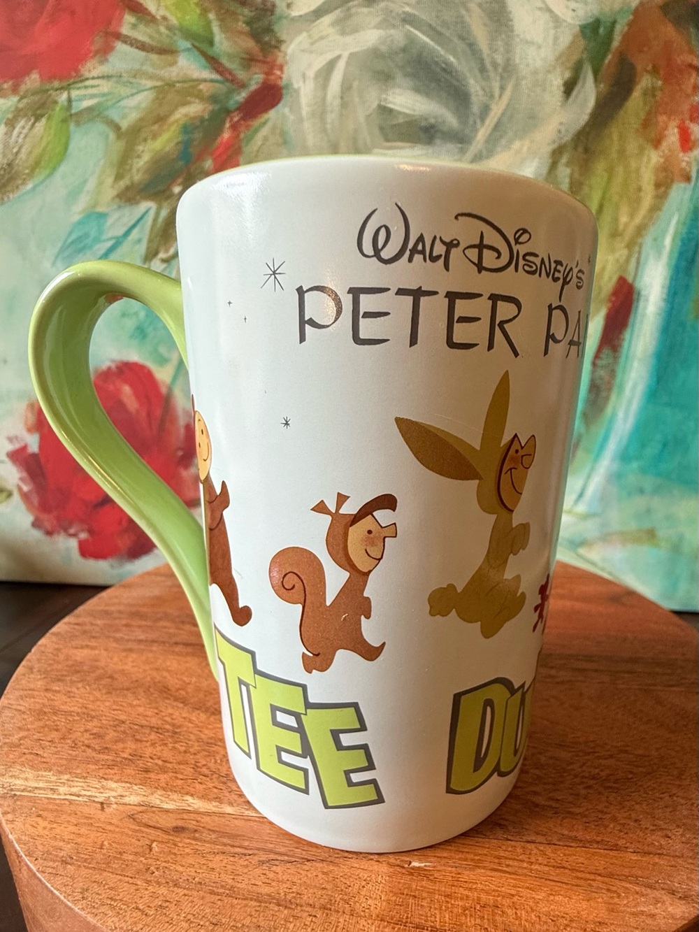 Disney Peter Pan Lost Boys Large Coffee Mug Tee Dum Tee Dee